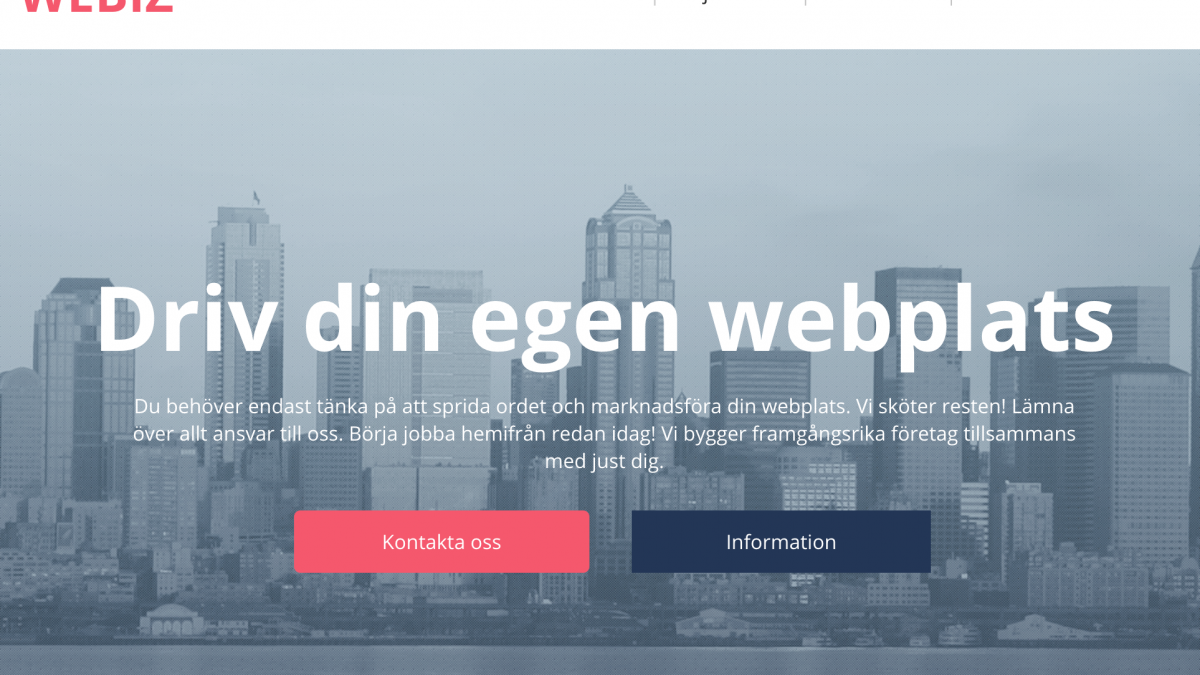 tjäna pengar hemifrån med Webiz
