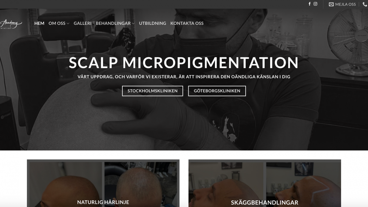 MadeHairAcademy - Scalp Micropigmentation